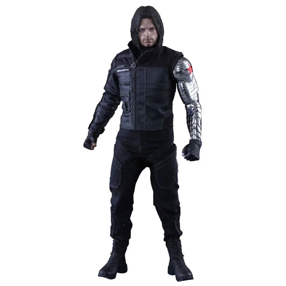 Hot Toys Marvel Captain America Civil War Winter Soldier 12 Inch Figure Image 1