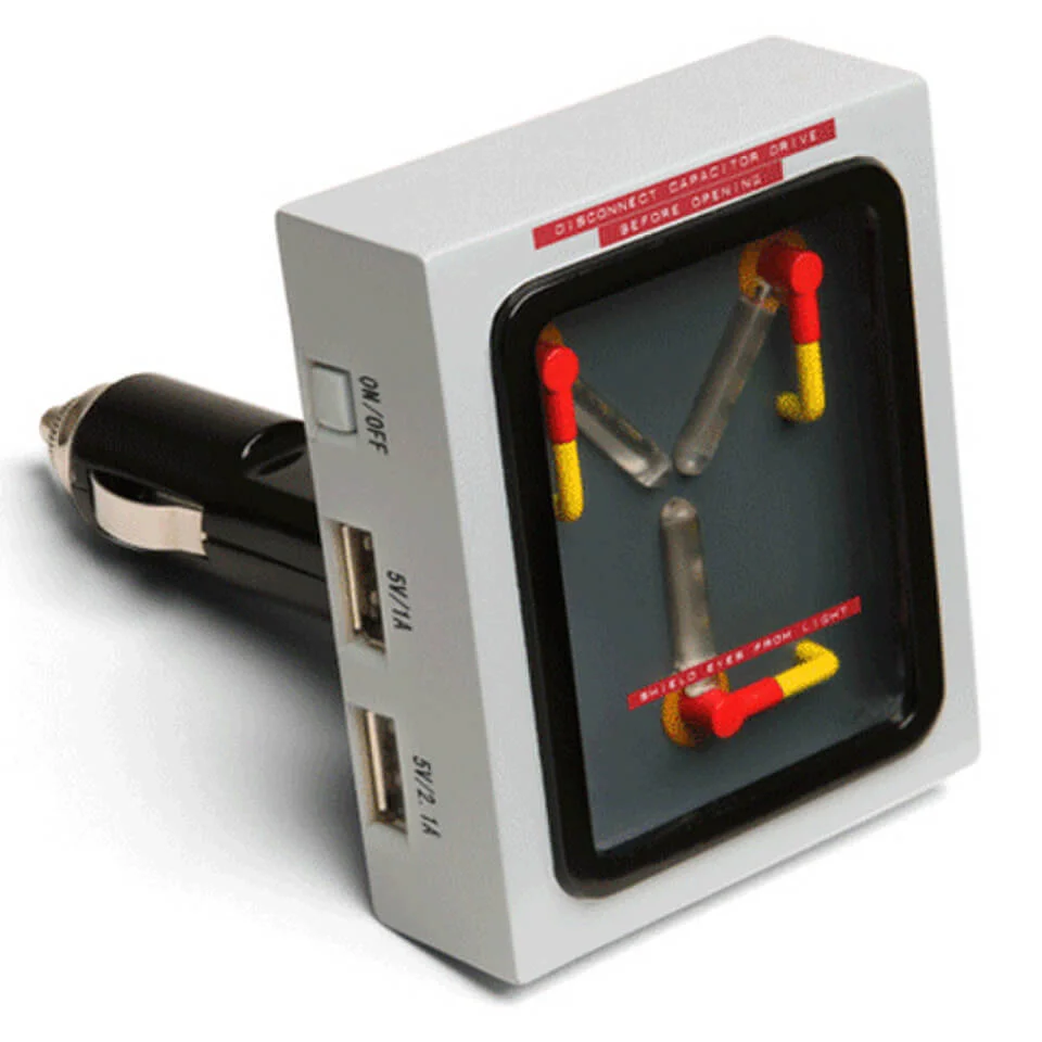 Back to the Future Flux Capacitor Car Charger Image 1