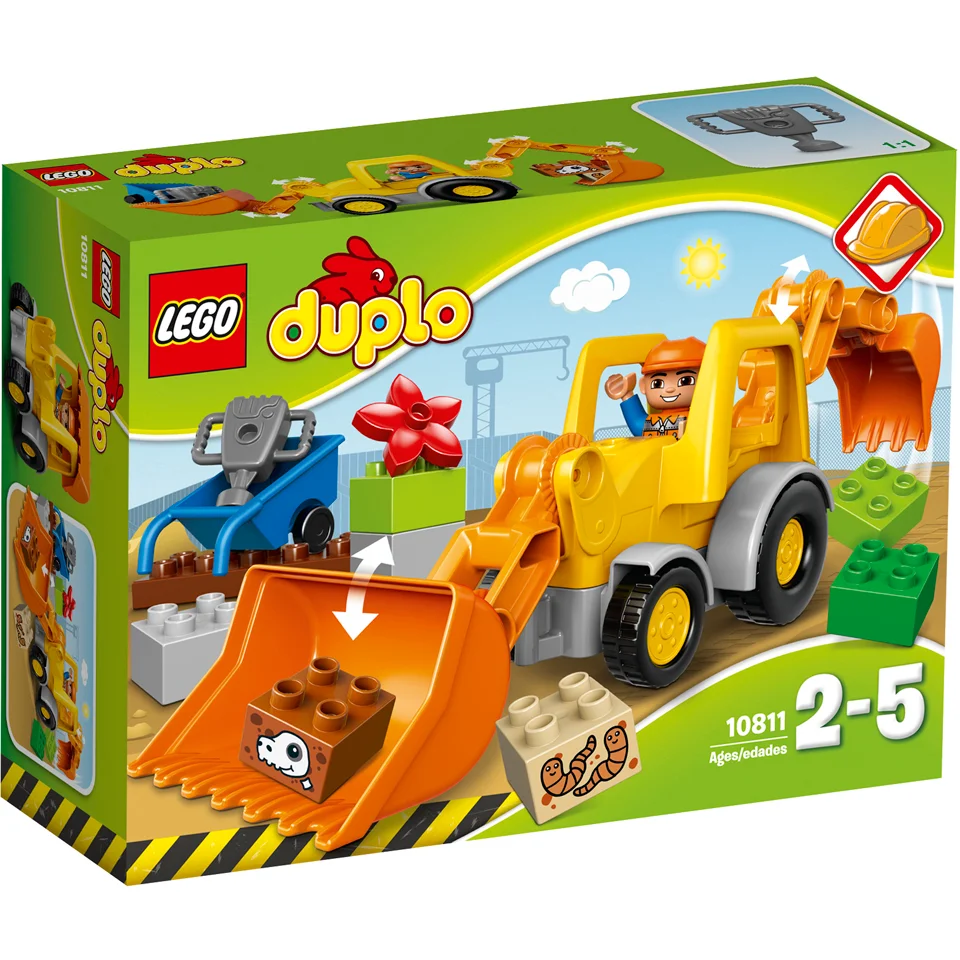 LEGO DUPLO: Duplo Town - Backhoe Loader (10811) Image 1