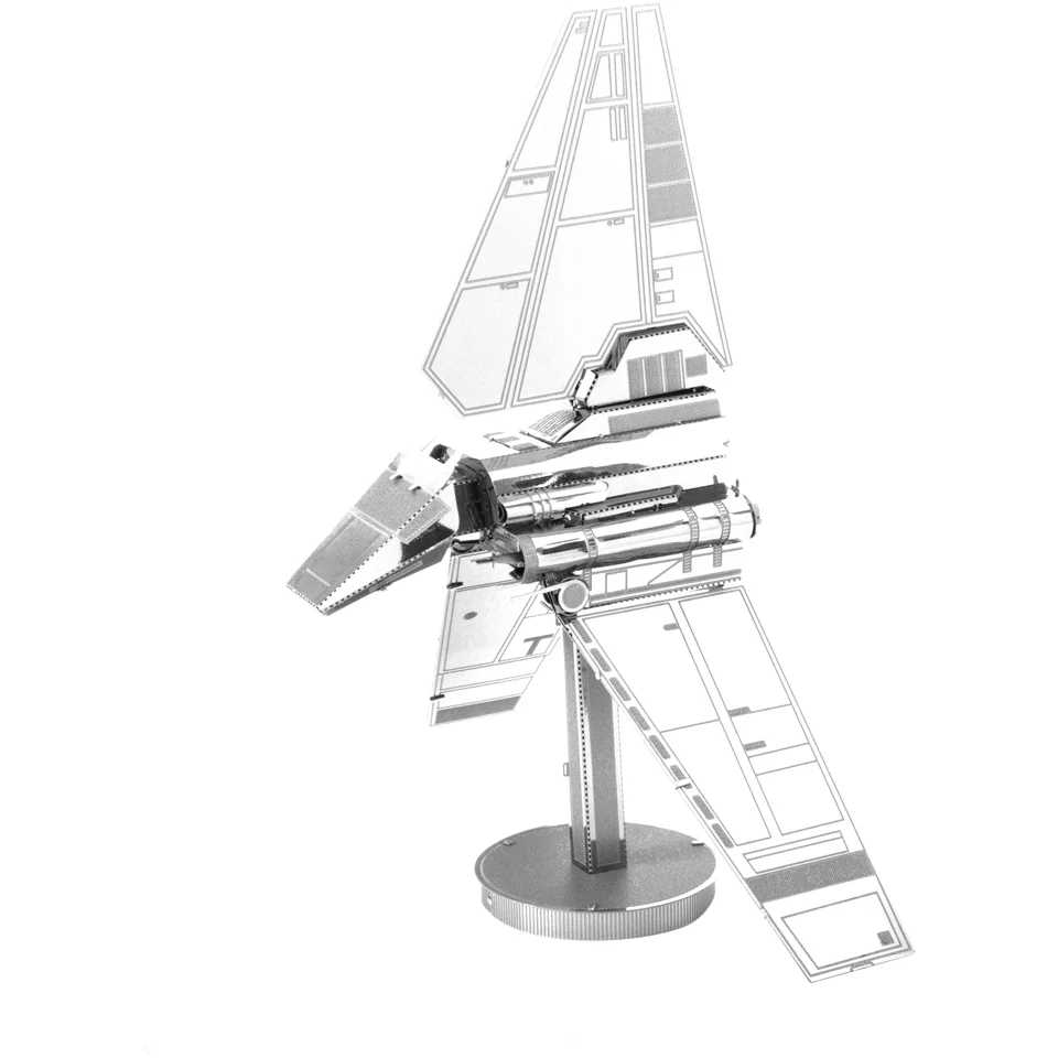 Star Wars Imperial Shuttle Metal Earth Construction Kit Image 1