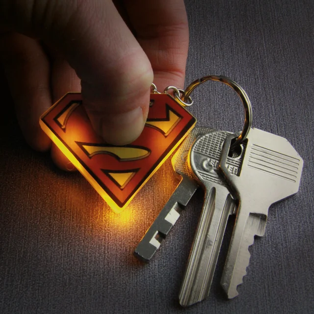 Superman Light-up Key Ring