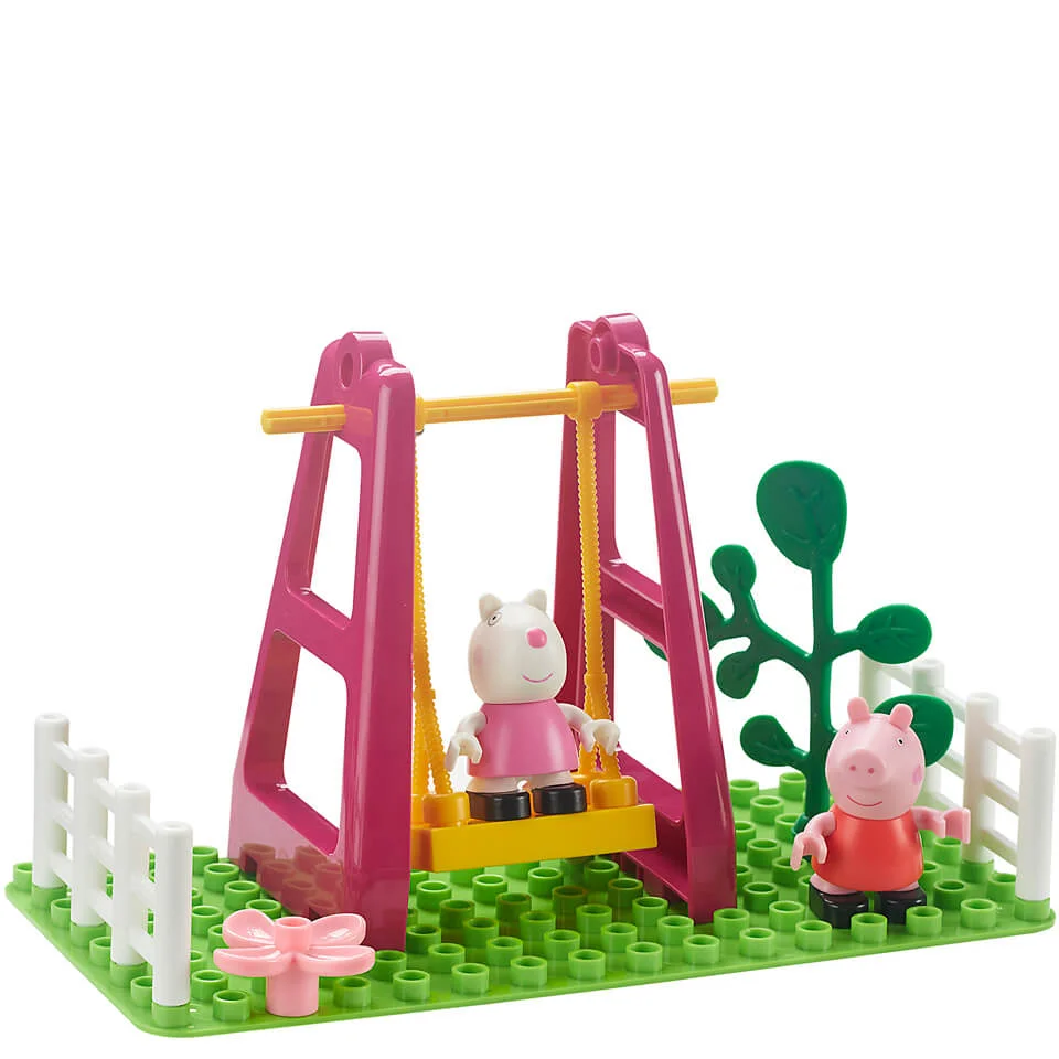 Peppa Pig Construction: Playground Swing Set Image 1