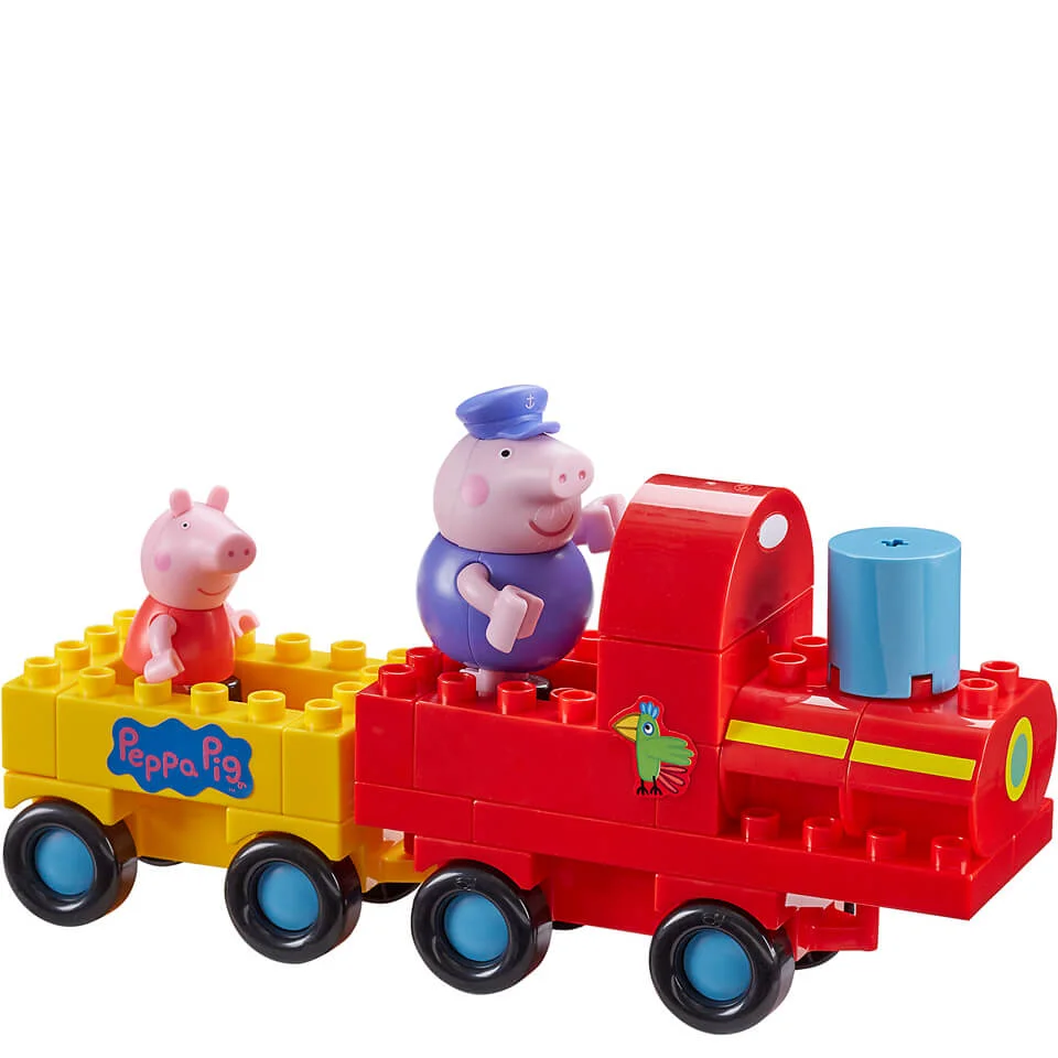 Peppa Pig Construction: Grandpa Pig's Train Set Image 1