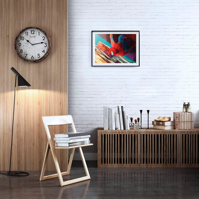 Spiderman Inspired Illustrative Art Print