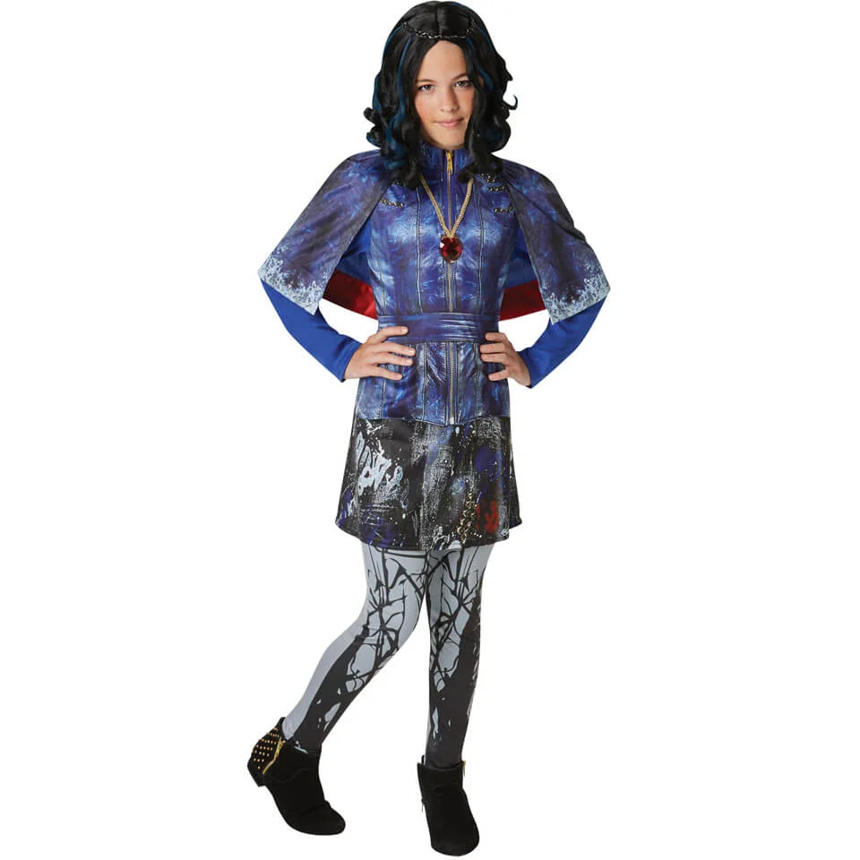 Disney Descendants Girls' Deluxe Evie Fancy Dress - 5-6 Years - Multi Image 1