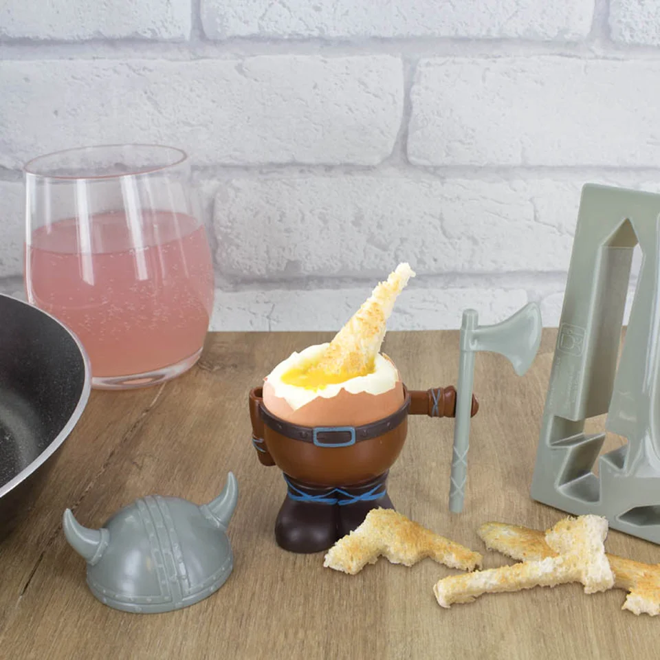 Viking Egg Cup - Grey Image 1