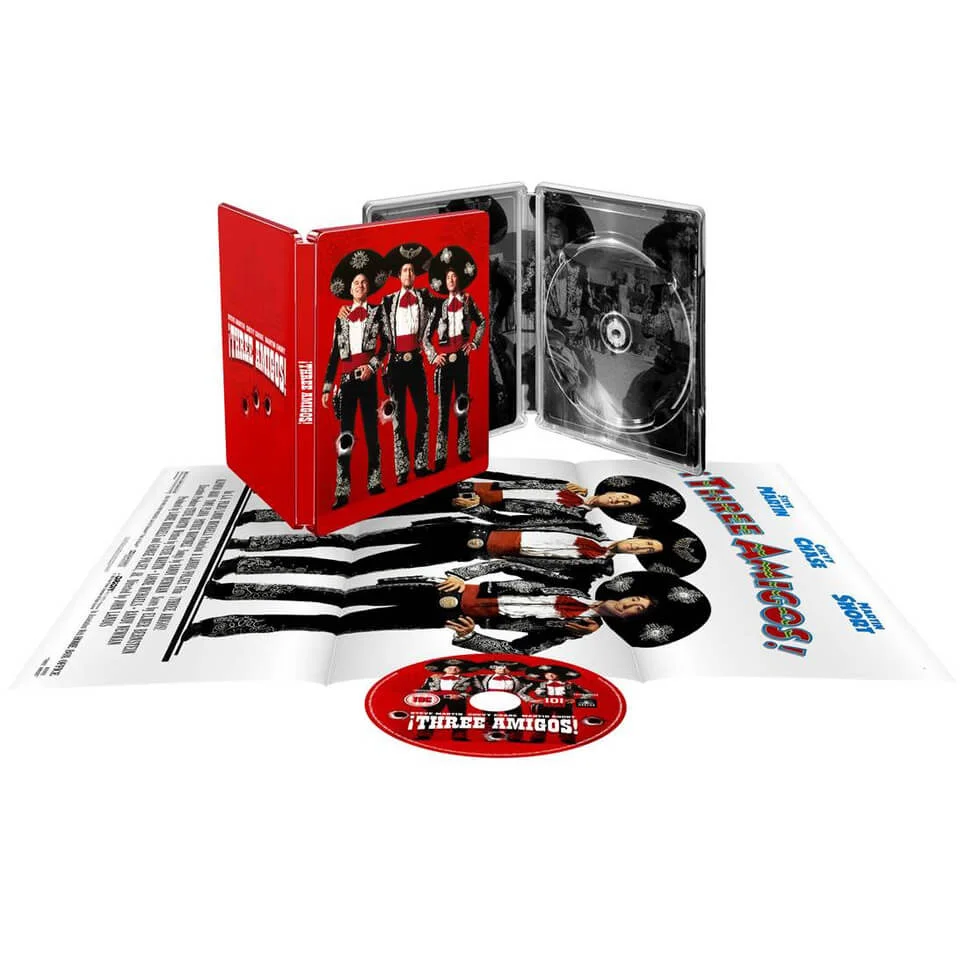 Three Amigos - Limited Edition Steelbook Image 1