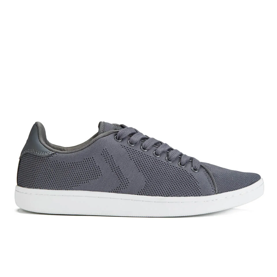 Crosshatch Men's Cross Shot Mesh Trainers - Smoked Pearl - UK 6 - Grey Image 1