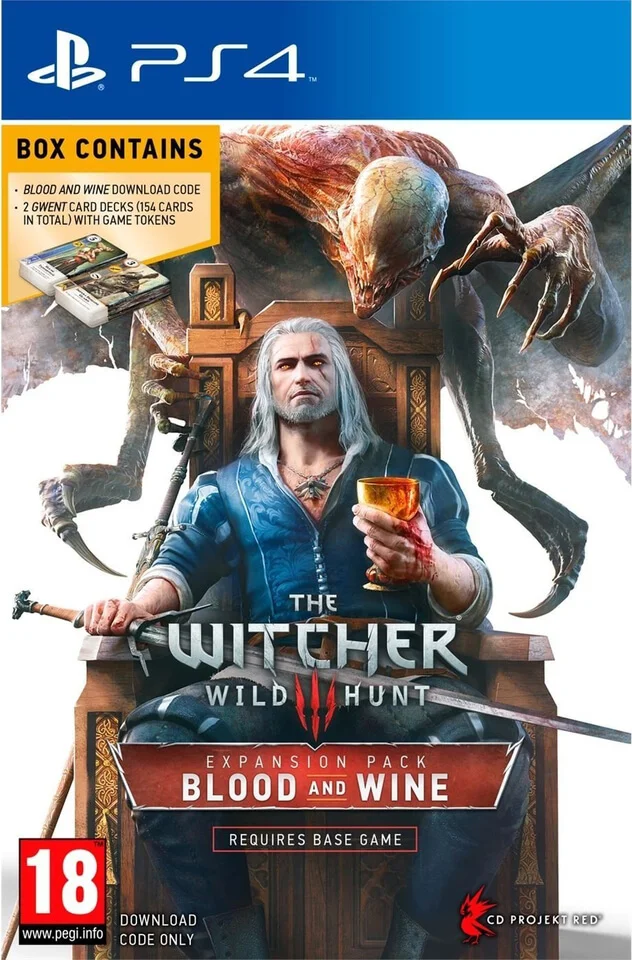 The Witcher III: Blood & Wine + 2 Gwent Card Decks (Download Code) Image 1