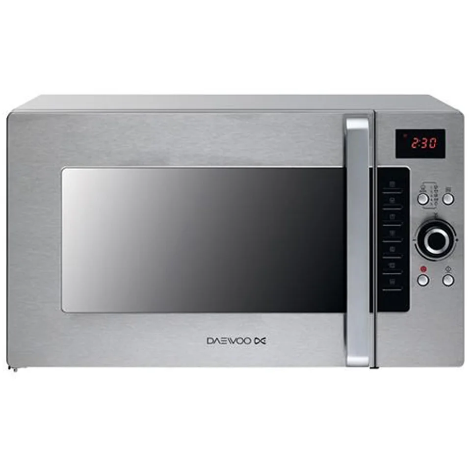 Daewoo Microwave with Grill and Convection - Stainless Steel Image 1