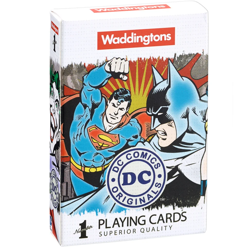 Waddingtons Number 1 Playing Cards - DC Superheroes Edition Image 1