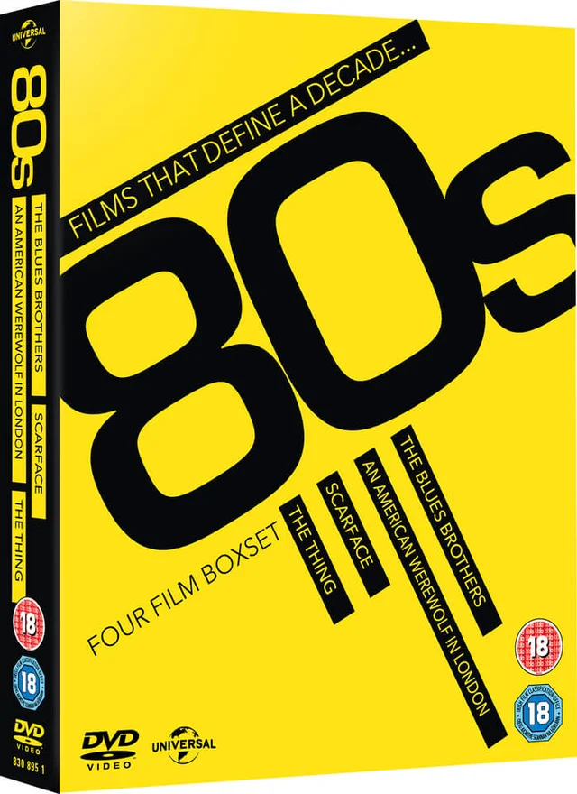 Films That Define A Decade Boxset - 80's