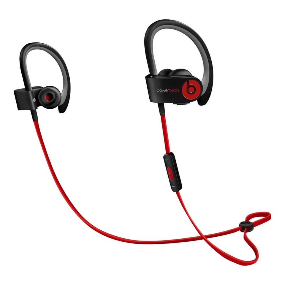 Beats by Dr. Dre: Powerbeats 2 Wireless Active Collection Earphones - Black (Manufacturer Refurbished) Image 1