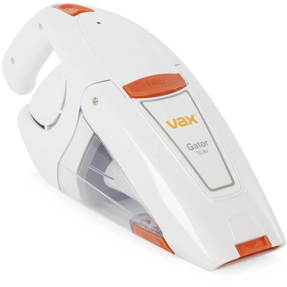 Vax VRS702 Gator 10.8V Rechargeable Handheld Vacuum Cleaner - White Image 1