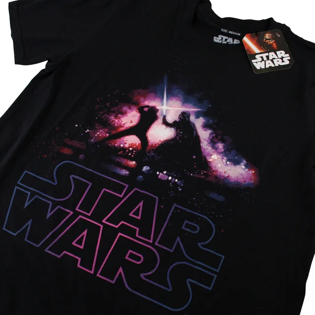 Star Wars Men's Galaxy Force T-Shirt - Black