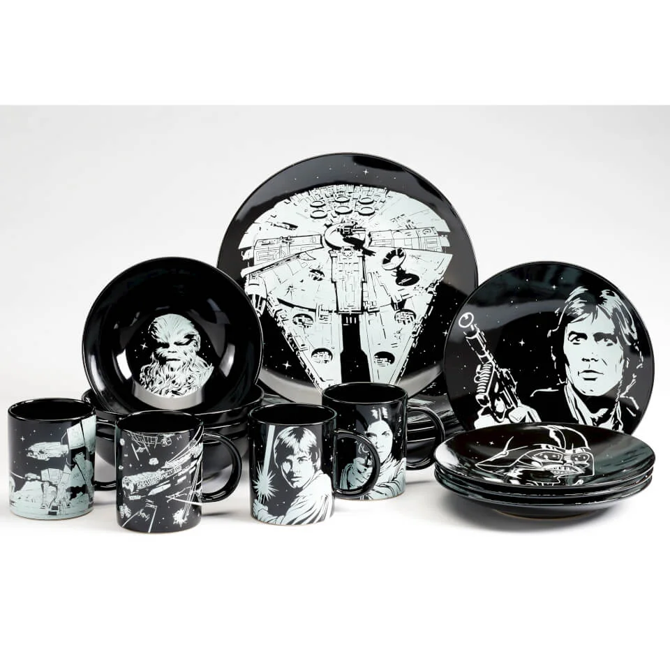 Star Wars 16 Piece Dinner Set Image 1