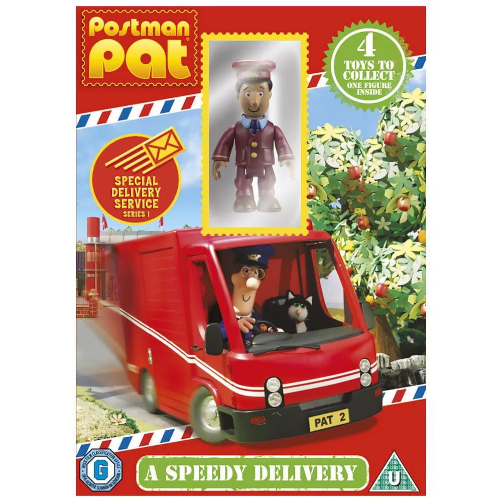 Postman Pat: Special Delivery Service - A Speedy Delivery (Includes Jay Bains Figurine) Image 1
