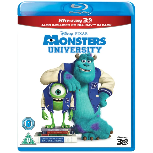 Monsters University 3D (Includes 2D Version)