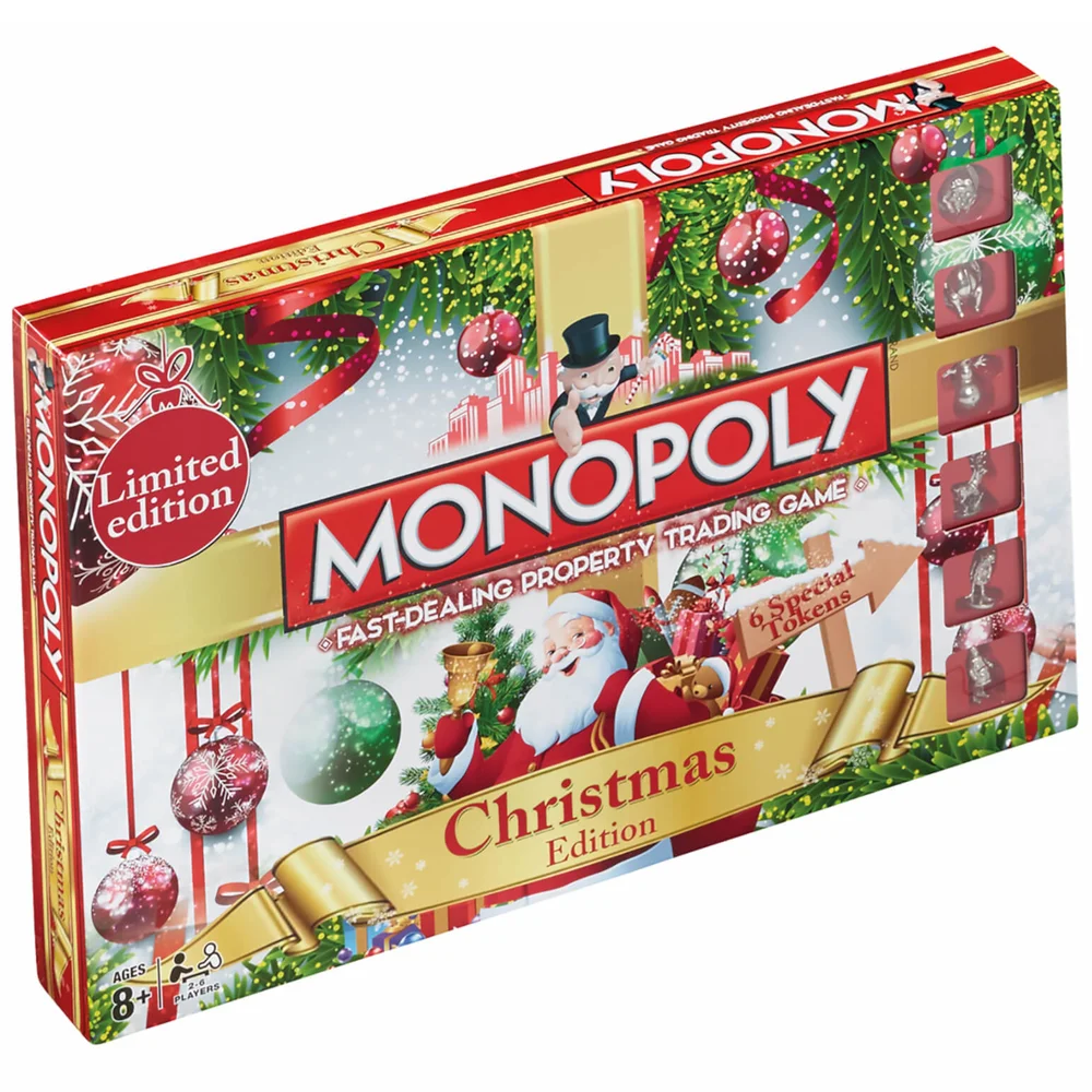 Monopoly Board Game - Christmas Edition Image 1