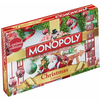 Monopoly Board Game - Christmas Edition