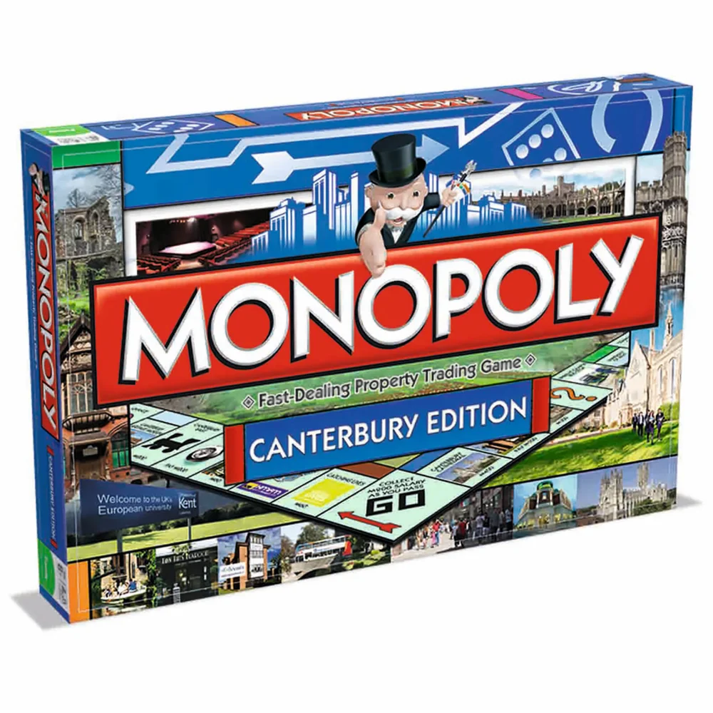 Monopoly Board Game - Canterbury Edition Image 1