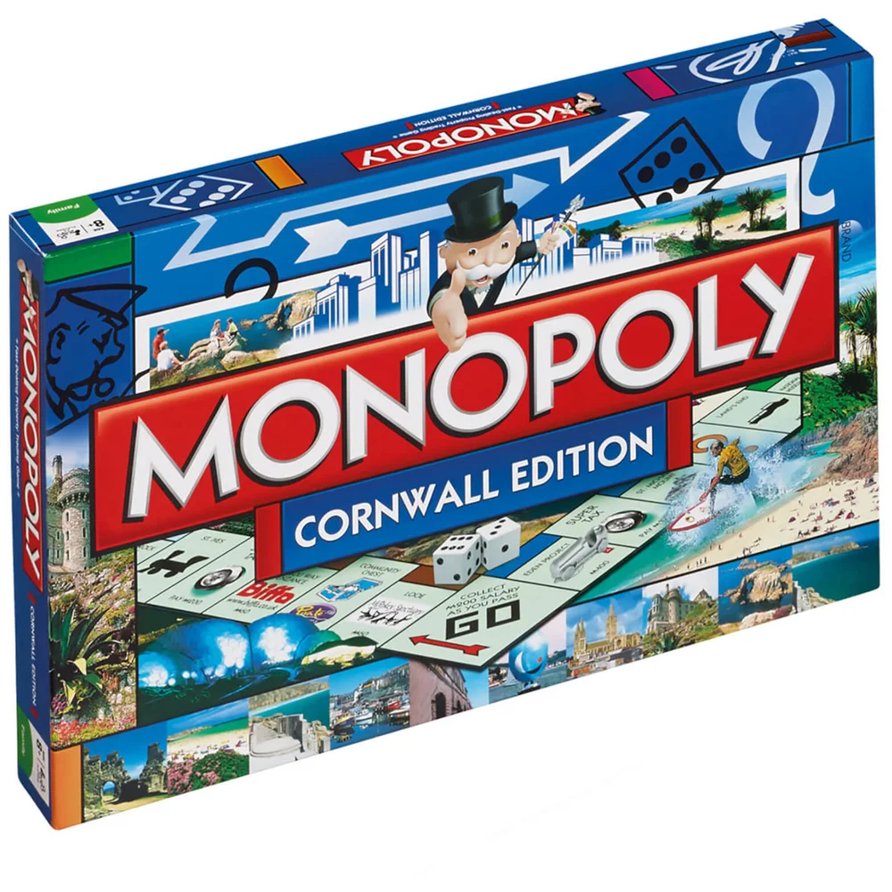 Monopoly Board Game - Cornwall Edition Image 1