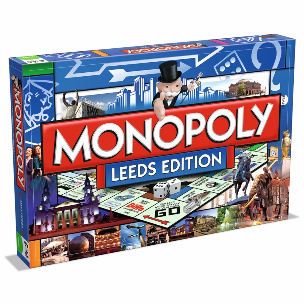 Monopoly Board Game - Leeds Edition Image 1