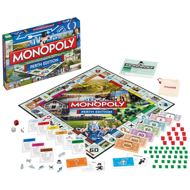 Monopoly Board Game - Perth Edition