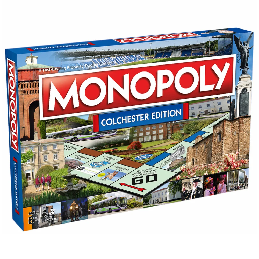 Monopoly Board Game - Colchester Edition Image 1