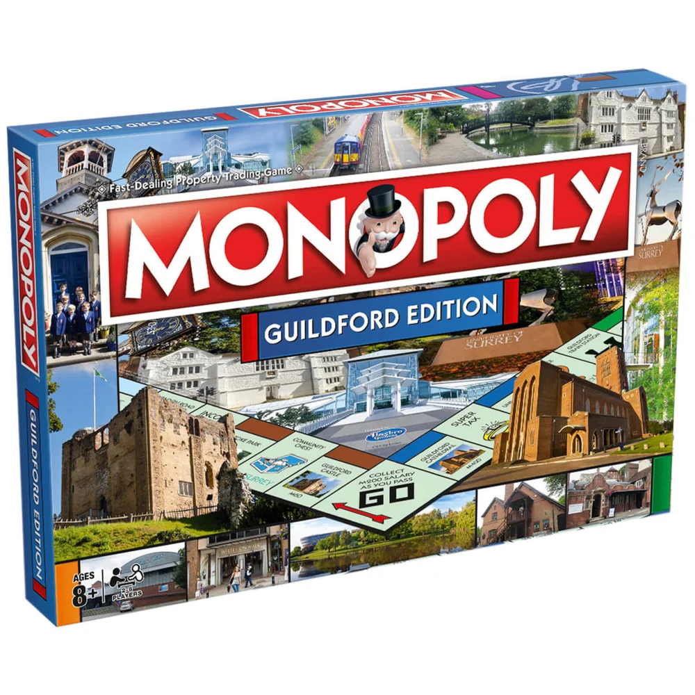 Monopoly Board Game - Guildford Edition Image 1