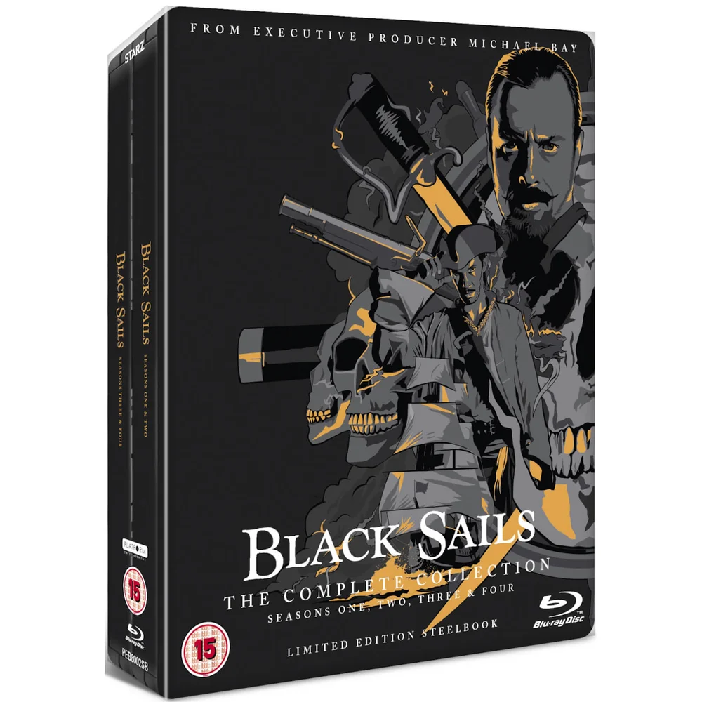 Black Sails: The Complete Collection - Limited Edition Steelbook Image 1
