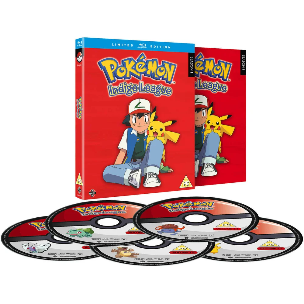 Pokémon Indigo League - Season 1 Box Set Image 1