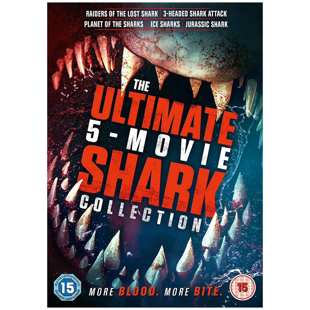 Ultimate 5-Movie Shark Collection Image 1