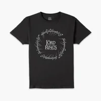 The Lord Of The Rings Men's T-Shirt in Black - undefined undefined