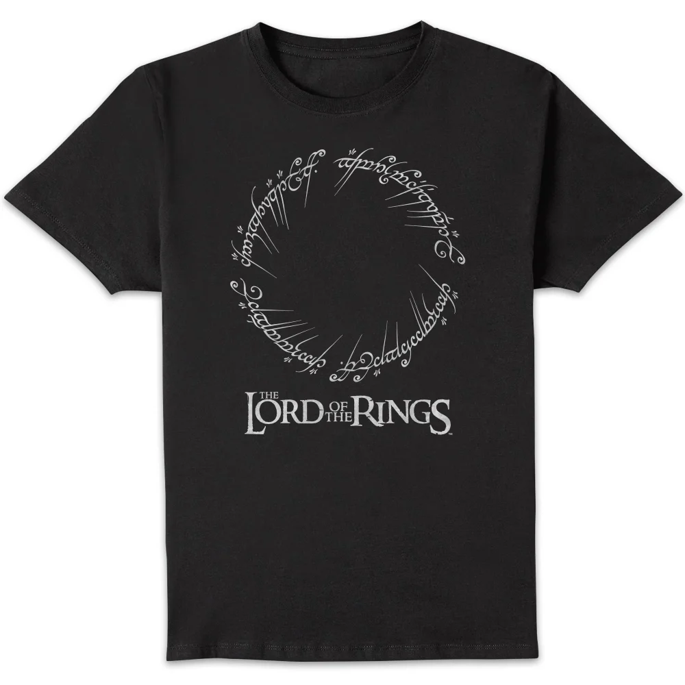 The Lord Of The Rings Men's T-Shirt in Black - S Image 1