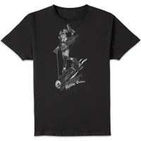 DC Comics Batman Harley Quinn Gotham T-Shirt in Black