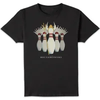 The Big Lebowski Pin Girls T-Shirt - Black - undefined undefined