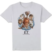ET Painted Portrait T-Shirt - White - undefined undefined