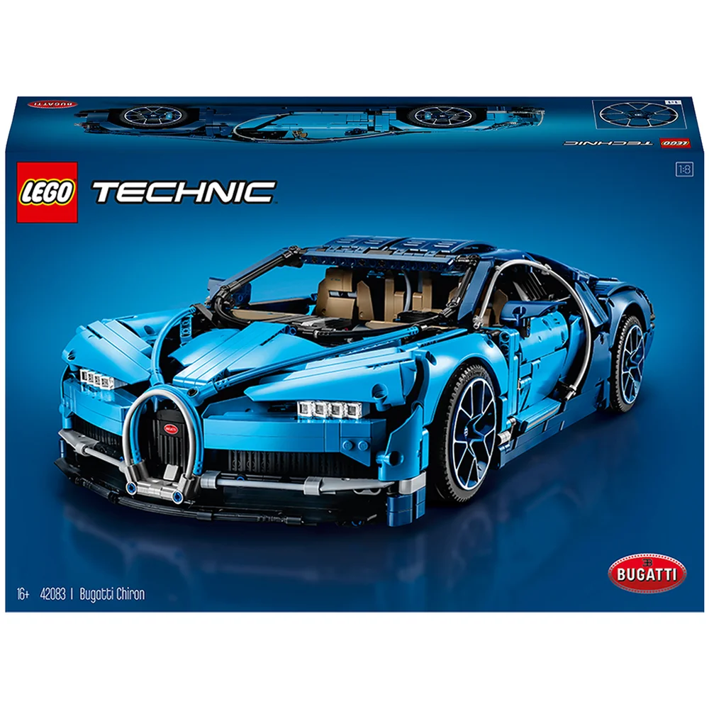 LEGO Technic: Bugatti Chiron Sports Race Car Model (42083) Image 1