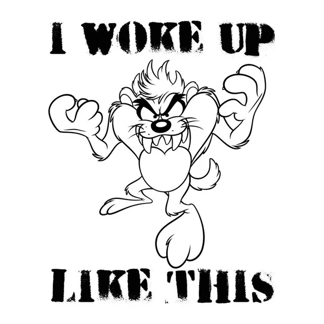 Looney Tunes I Woke Up Like This Men's T-Shirt - White