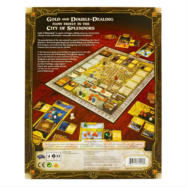 Dungeons & Dragons: Lords of Waterdeep Board Game