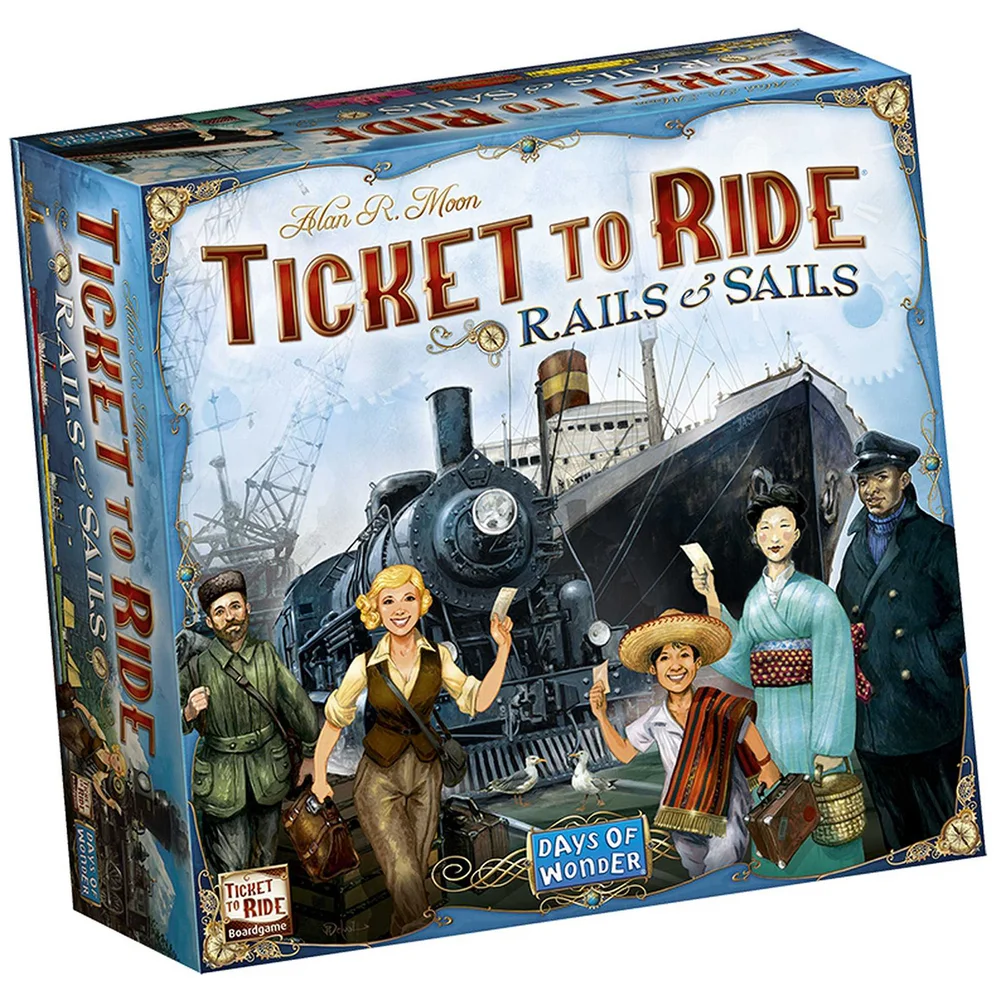 Ticket to Ride Rails and Sails Game Image 1