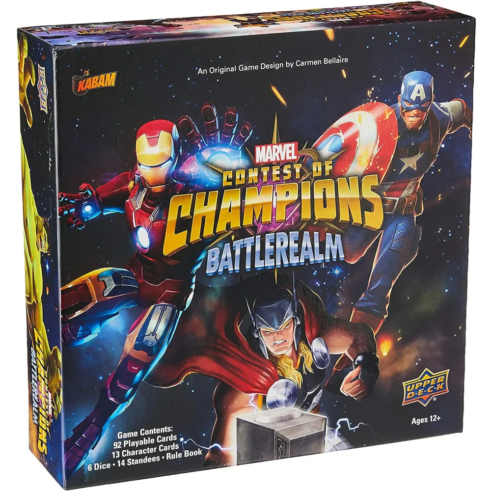 Marvel Contest of Champions: Battlerealm Game by Upper Deck Image 1