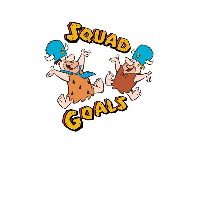 The Flintstones Squad Goals Men's T-Shirt - White