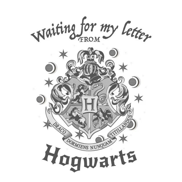 Harry Potter Waiting For My Letter From Hogwarts Men's T-Shirt - White