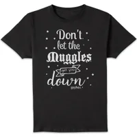 Harry Potter Don't Let The Muggles Get You Down Men's T-Shirt - Black