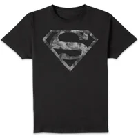 DC Originals Marble Superman Logo Men's T-Shirt - Black - undefined undefined