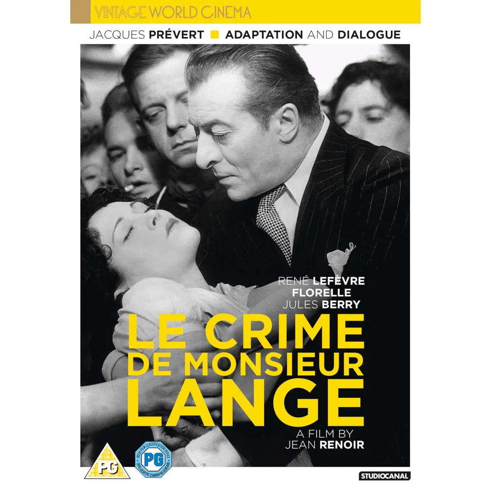 Le Crime De Monsieur Lange Image 1