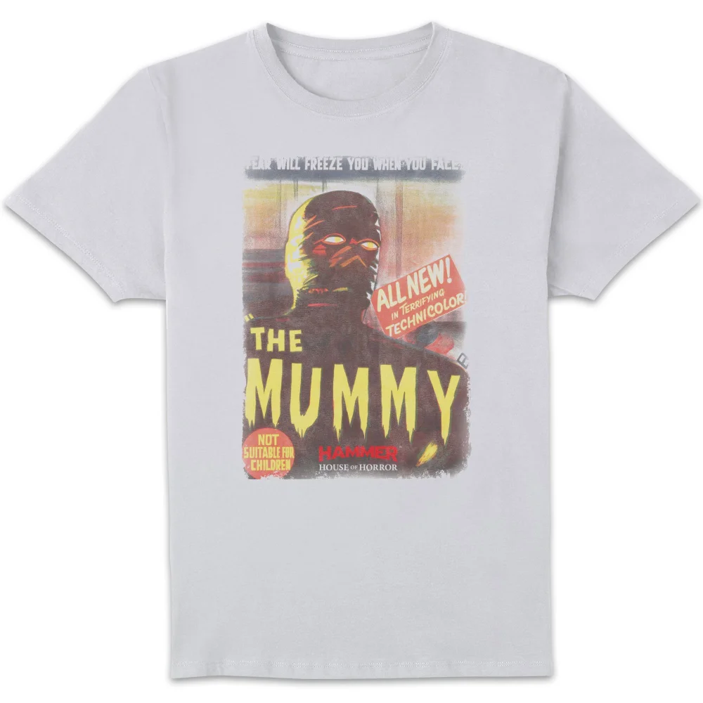 Hammer Horror The Mummy Men's T-Shirt - White - S Image 1