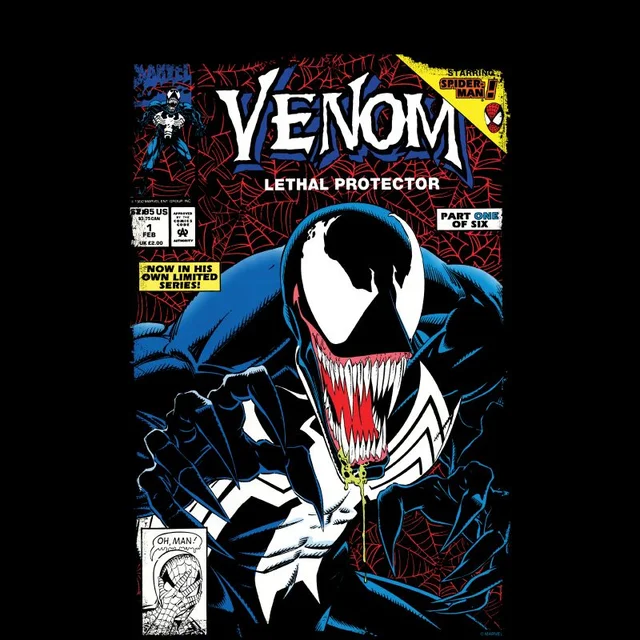 Venom Lethal Protector Men's T-Shirt - Black